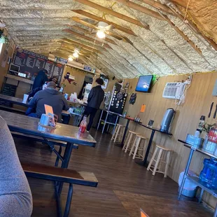 Inside