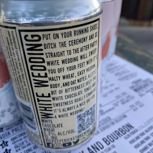 White Wedding Wheat Beer