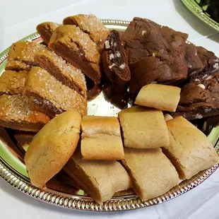 Assorted cookies