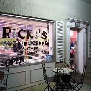 Outside of Rickis