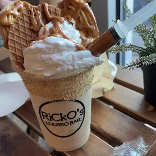 Dulce De Leche milkshake