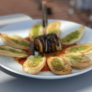 Goat cheese appetizer