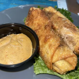 Cheese Steak Egg Rolls