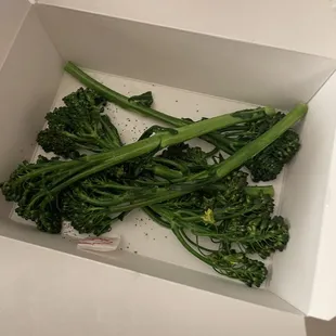 Roasted broccolini