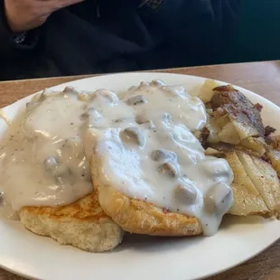 Biscuits and gravy