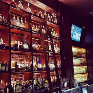 Bar seating ambiance