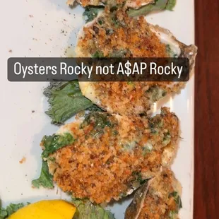 Oysters Rockefeller