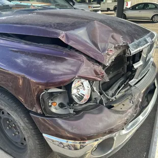 Accidents can happen especially on fleet trucks, give us call we can help m.