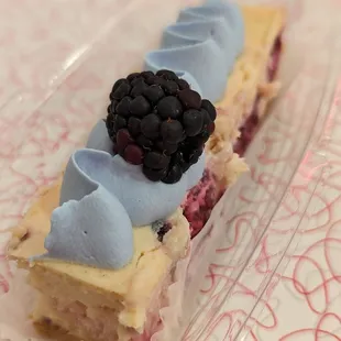 BlackBerry cheesecake