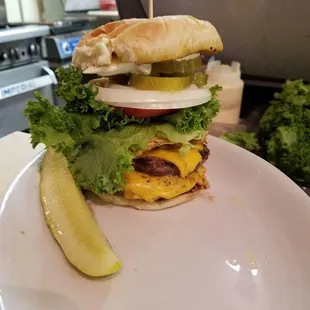 burger, food, burgers