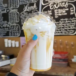 Blanco Americano- ice cream coffee