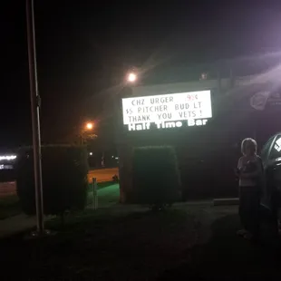 This would be located in the corner of the parking lot before the entrance