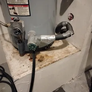 This leak suddenly happened after the plumber left my home. I called the company and was ignored. Didn't leave a good impression.