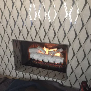 Love our white birch logs!