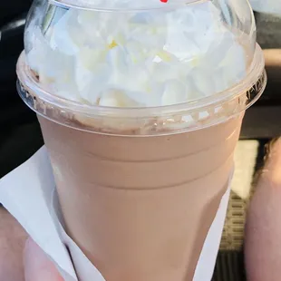 Chocolate Malt Milkshake