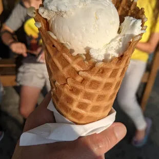 Coconut ice cream