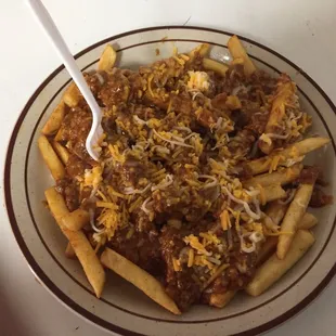 Chili fries
