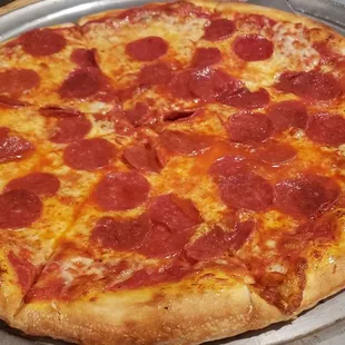 Pepperoni pizza