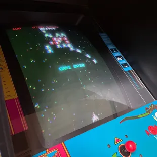 Galaga and ms pac man