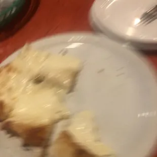 Bad pic of cheese bread