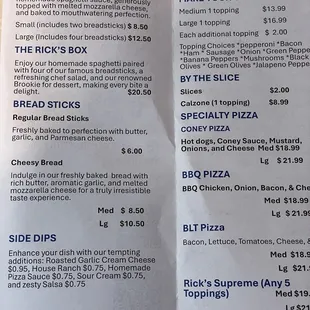 Menu 10/24