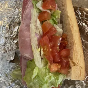 a sub sandwich