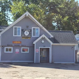the front of the store