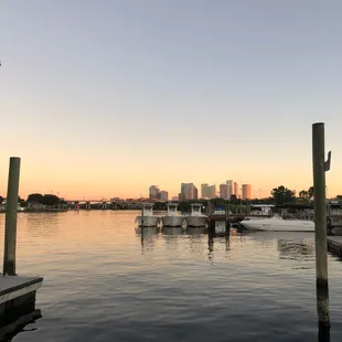views from the dock