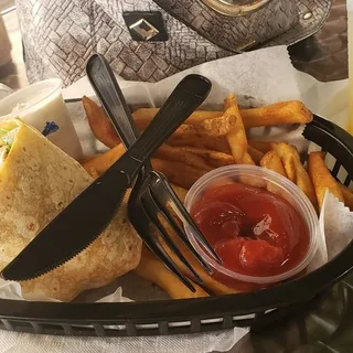 Fish Caesar Wrap