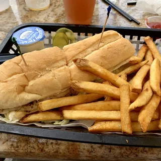 1/2 Ricks Famous Fish Sandwich