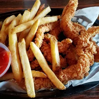 Fish Fingers With Fries