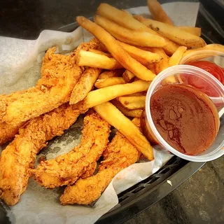 Chicken Fingers With Fries