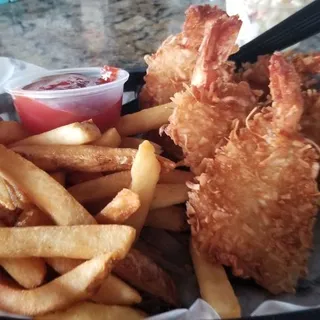 Coconut Shrimp Dinner