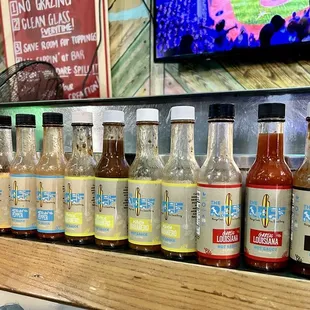 Hot sauce, great food, and good peeps!