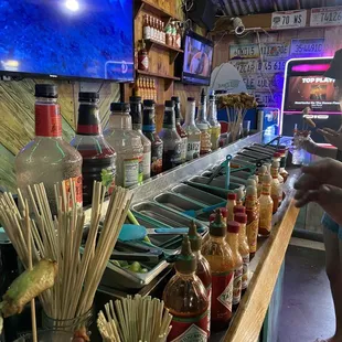 Bloody Mary bar