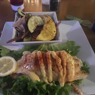 Crab Stuffed Grouper