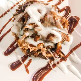 BBQ Pork Cinnamon Roll