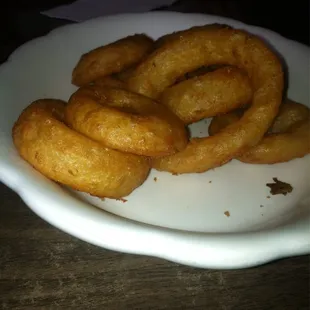 Side of onion rings. Delish.
