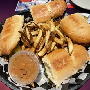 Hoagie &amp; fresh fries