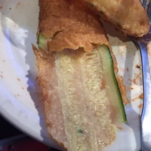 Fried zucchini