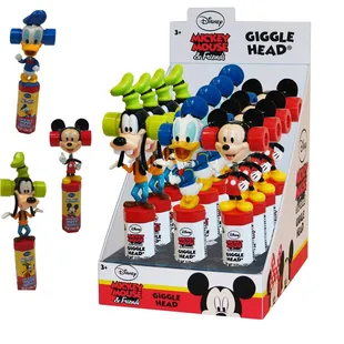 a display of mickey mouse head