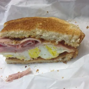 Ham and Egg sandwich.