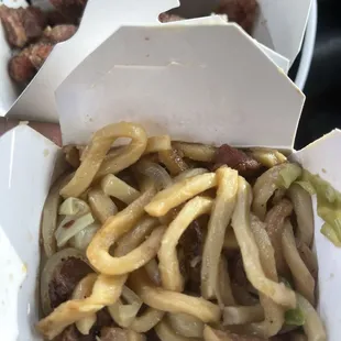 Chow mein that isn't that greasy