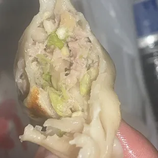 Fresh potstickers served one hour before close....