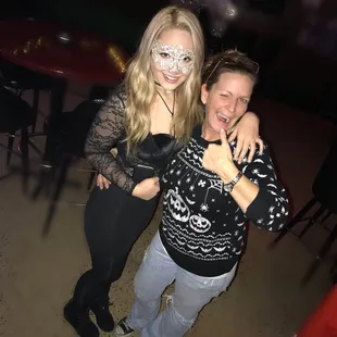 two women posing for a picture