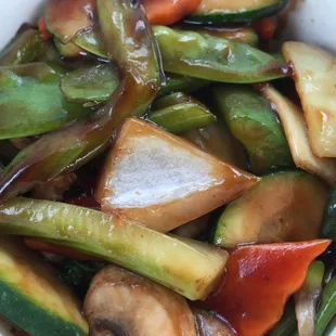 Chow Yuk is a safe bet for veggies in gravy. Take-out 6/8/2020.