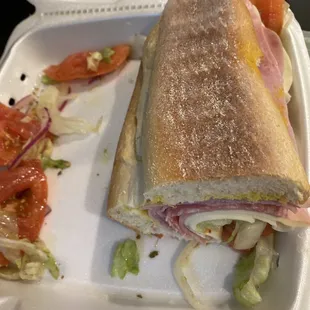 If it looks like the bottom of the hoagie is on the  you&apos;re RIGHT!