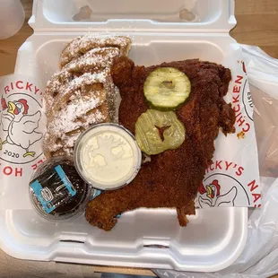 Chicken &amp; waffles