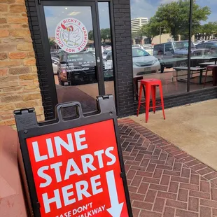 This sign is here for a reason (read my review and know before you go). 2022