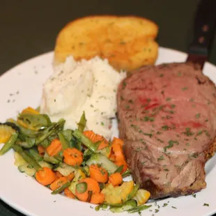a plate of food
